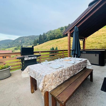 Casa De Monzel With 6-Person Jacuzzi & Panoramic View Villa La Bresse Exteriör bild