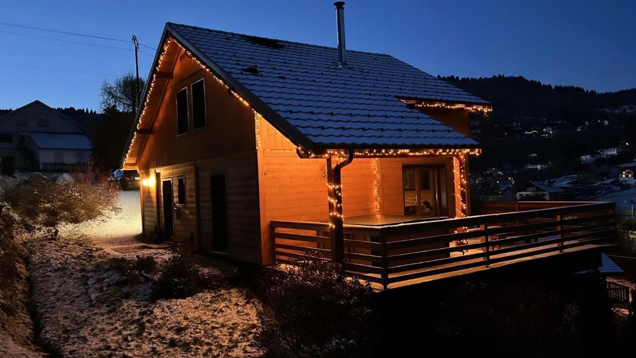 Casa De Monzel With 6-Person Jacuzzi & Panoramic View Villa La Bresse Exteriör bild