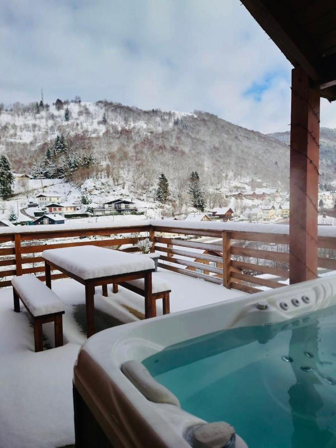 Casa De Monzel With 6-Person Jacuzzi & Panoramic View Villa La Bresse Exteriör bild