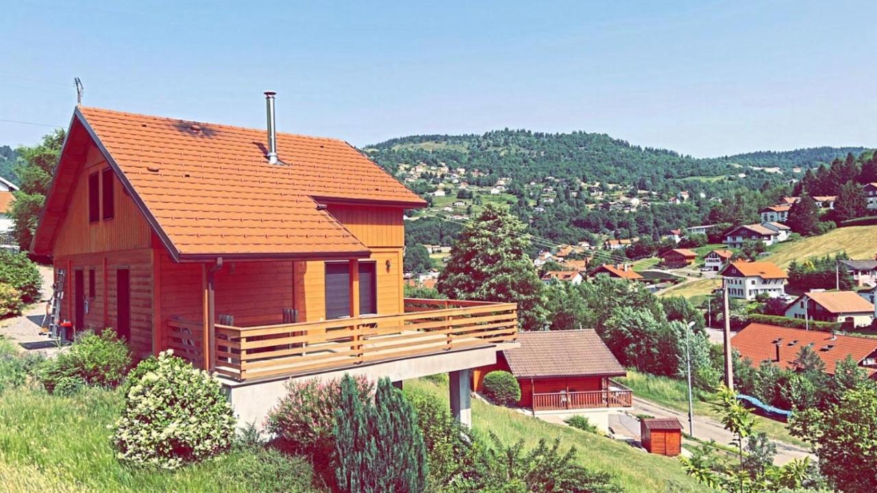 Casa De Monzel With 6-Person Jacuzzi & Panoramic View Villa La Bresse Exteriör bild