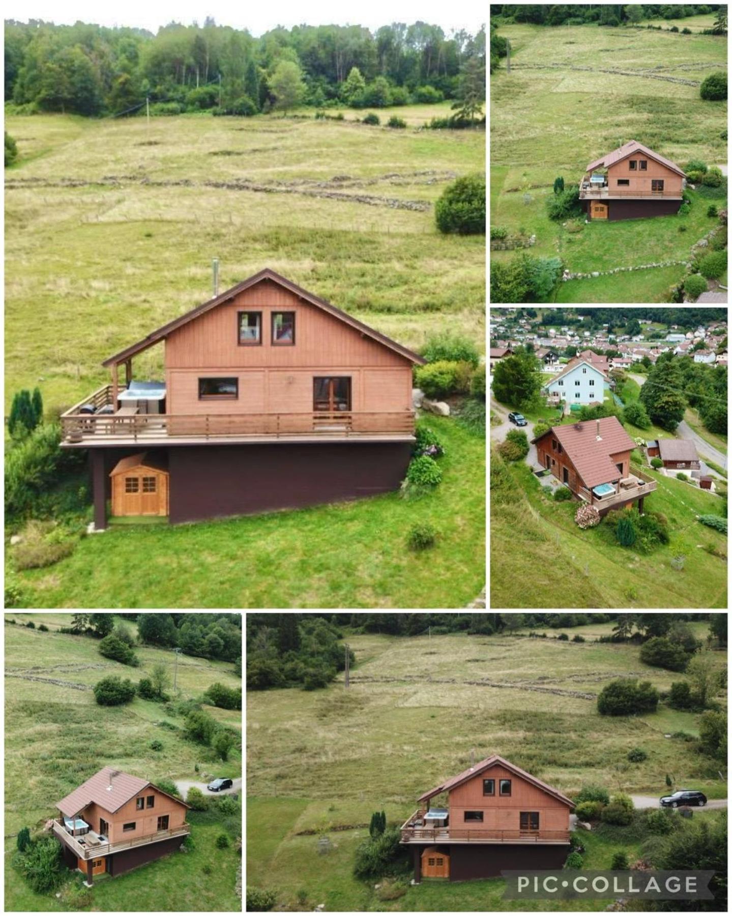 Casa De Monzel With 6-Person Jacuzzi & Panoramic View Villa La Bresse Exteriör bild