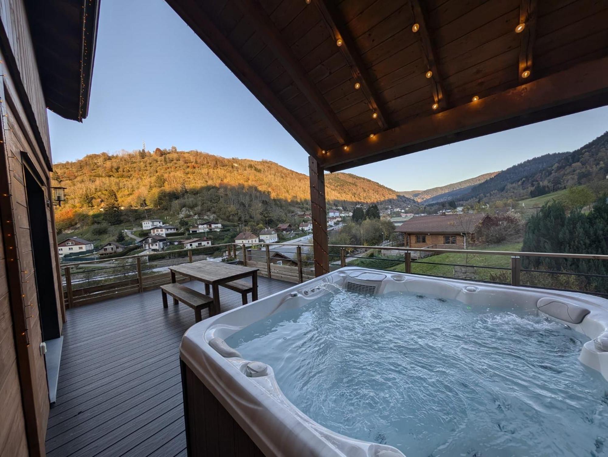 Casa De Monzel With 6-Person Jacuzzi & Panoramic View Villa La Bresse Exteriör bild