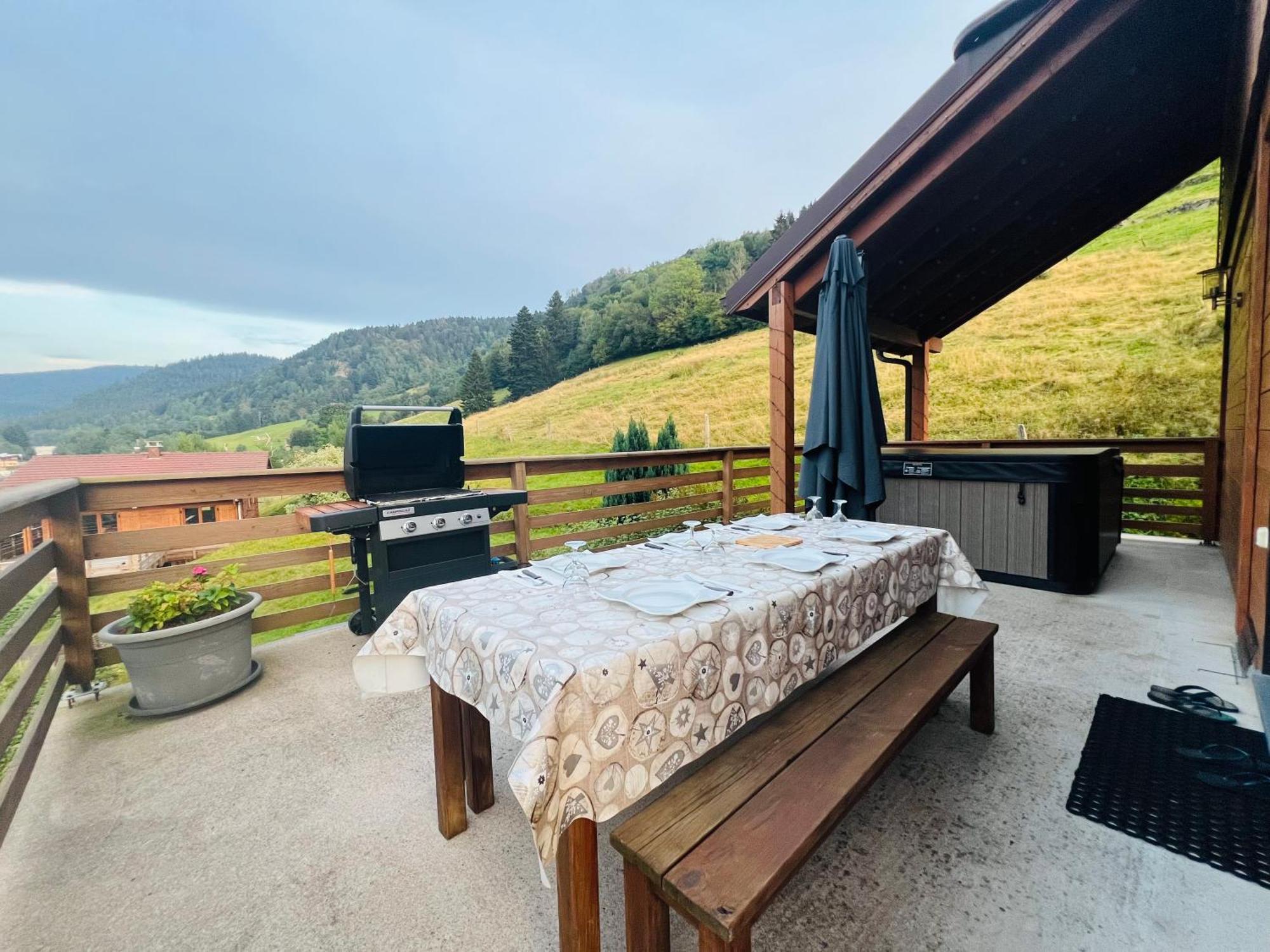 Casa De Monzel With 6-Person Jacuzzi & Panoramic View Villa La Bresse Exteriör bild